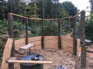 Roof supports on